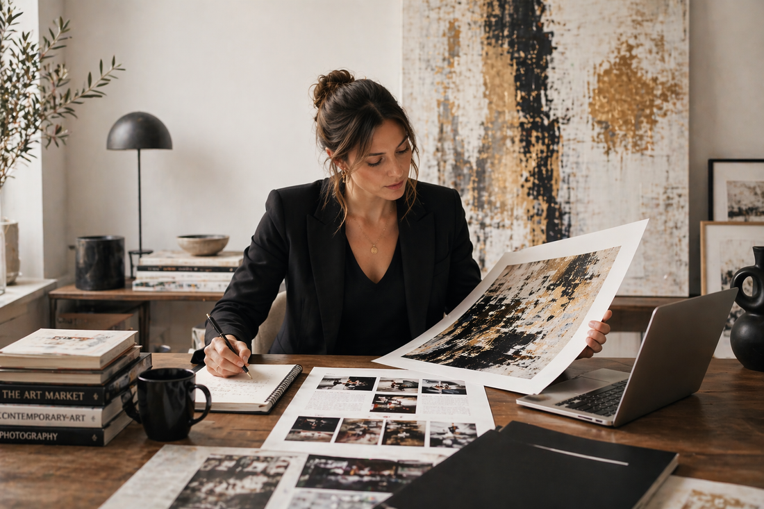 Curatela per artisti: strategia, marketing e posizionamento