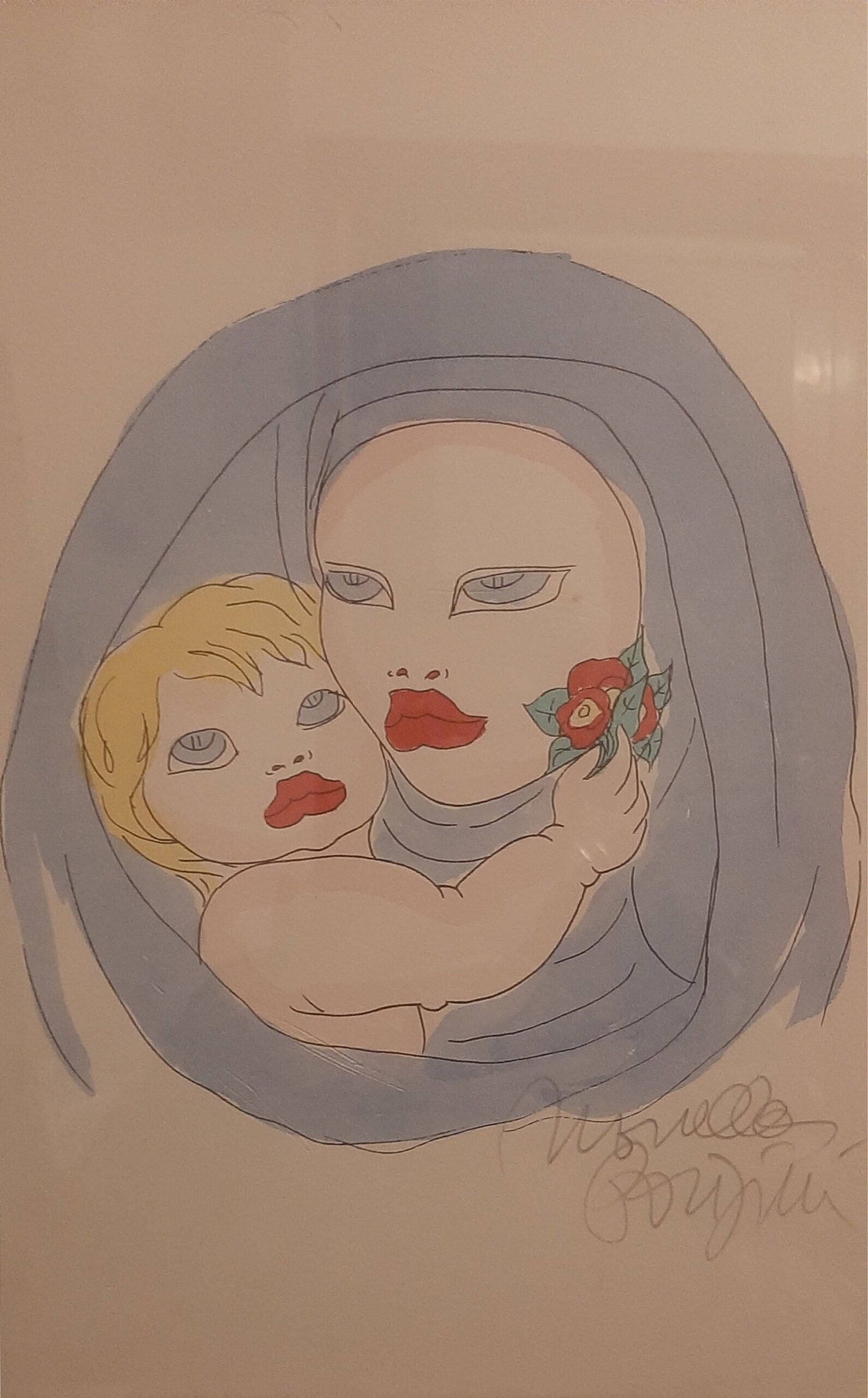Novella Parigini - Madre con niño