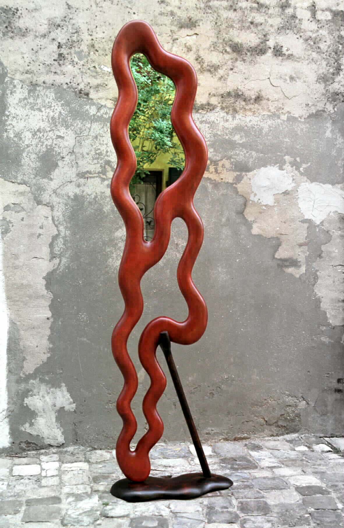 Lorenzo Ferri - Floor Mirror with Hanger
