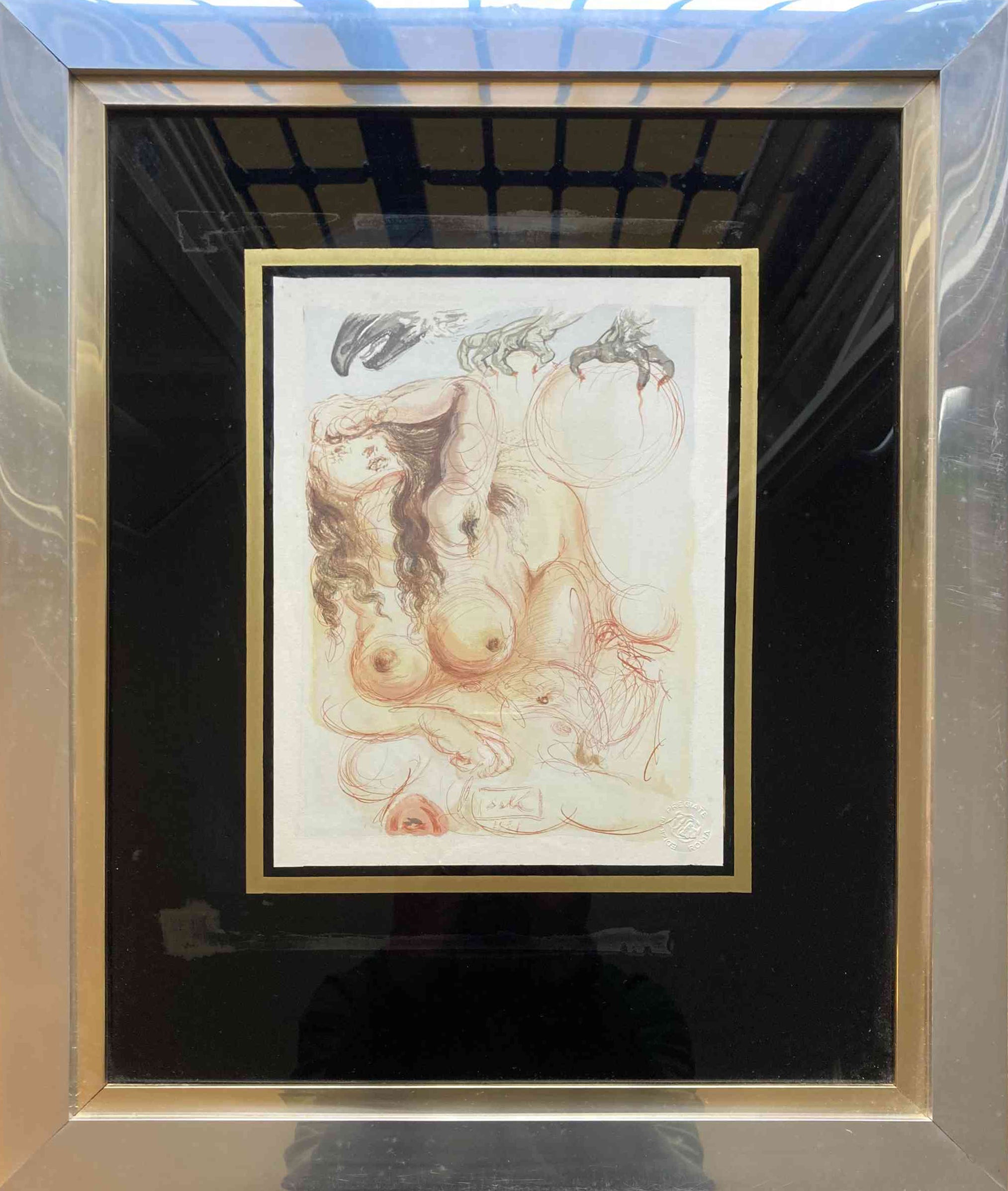 Salvador Dalí - L'Aquila della grazia (Purgatorio)