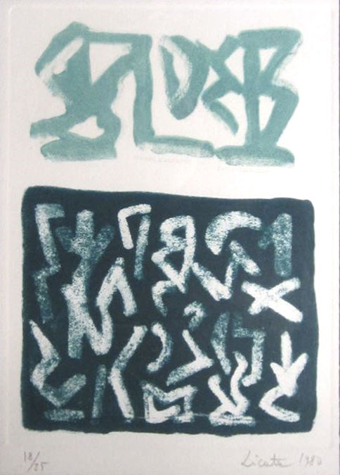 Riccardo Licata - Litografía