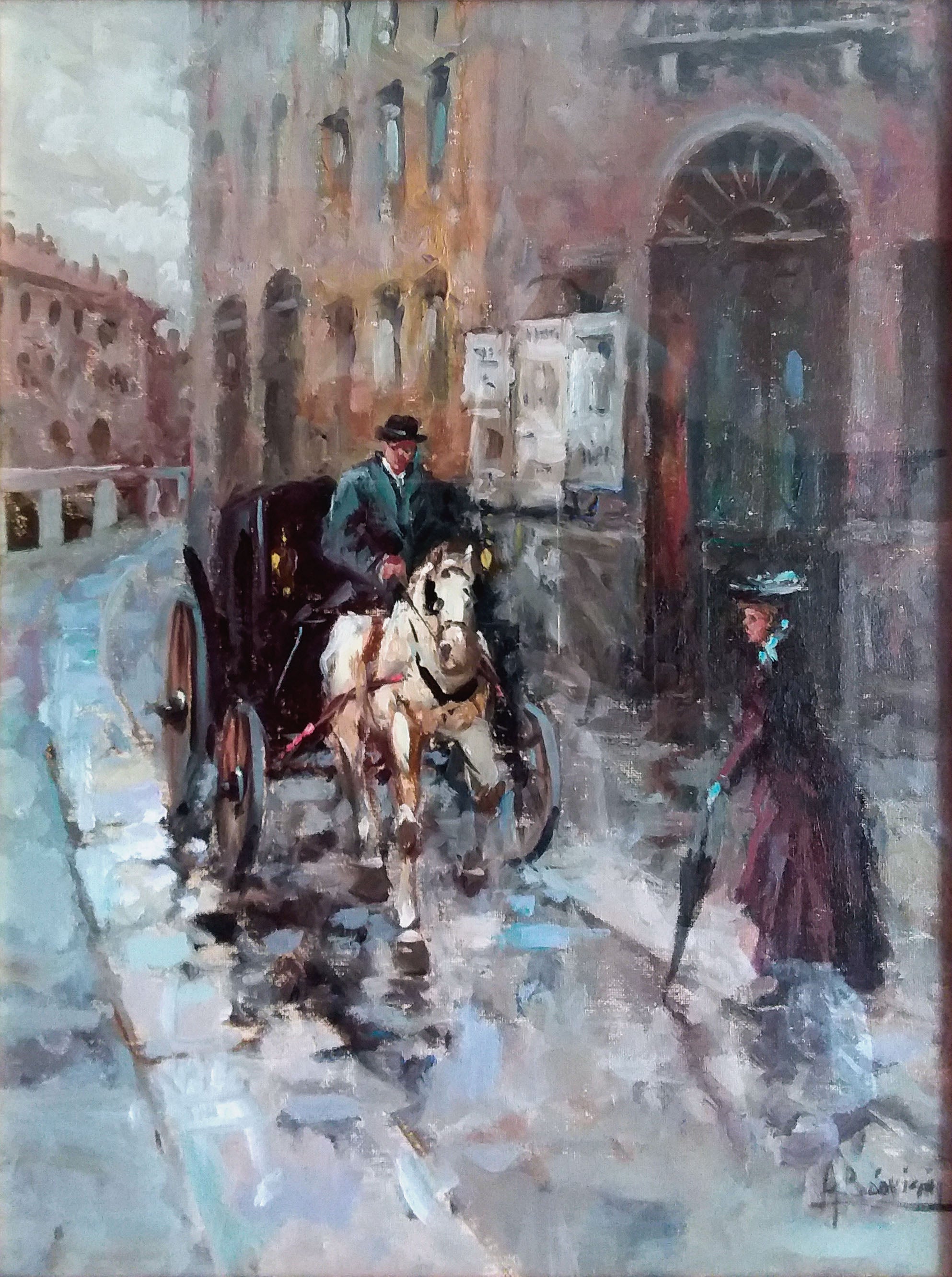 Antonio Bonvicini - Along the Canal