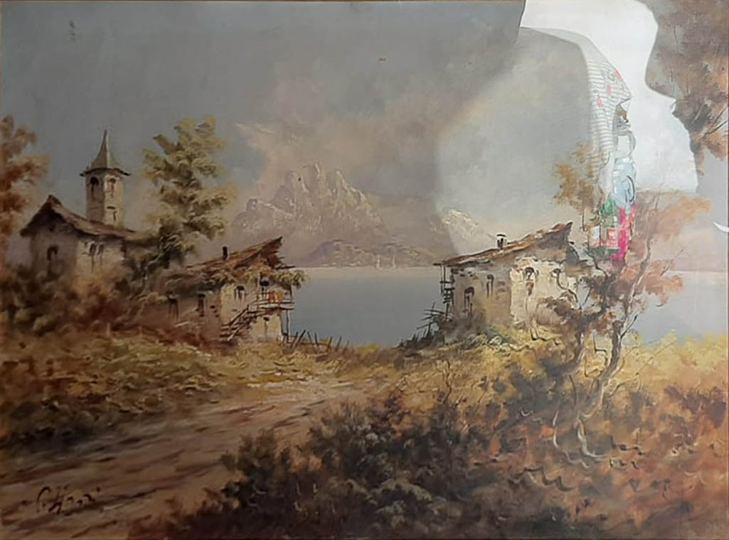 Attribuito a Fioravante Seibezzi - Paesaggio