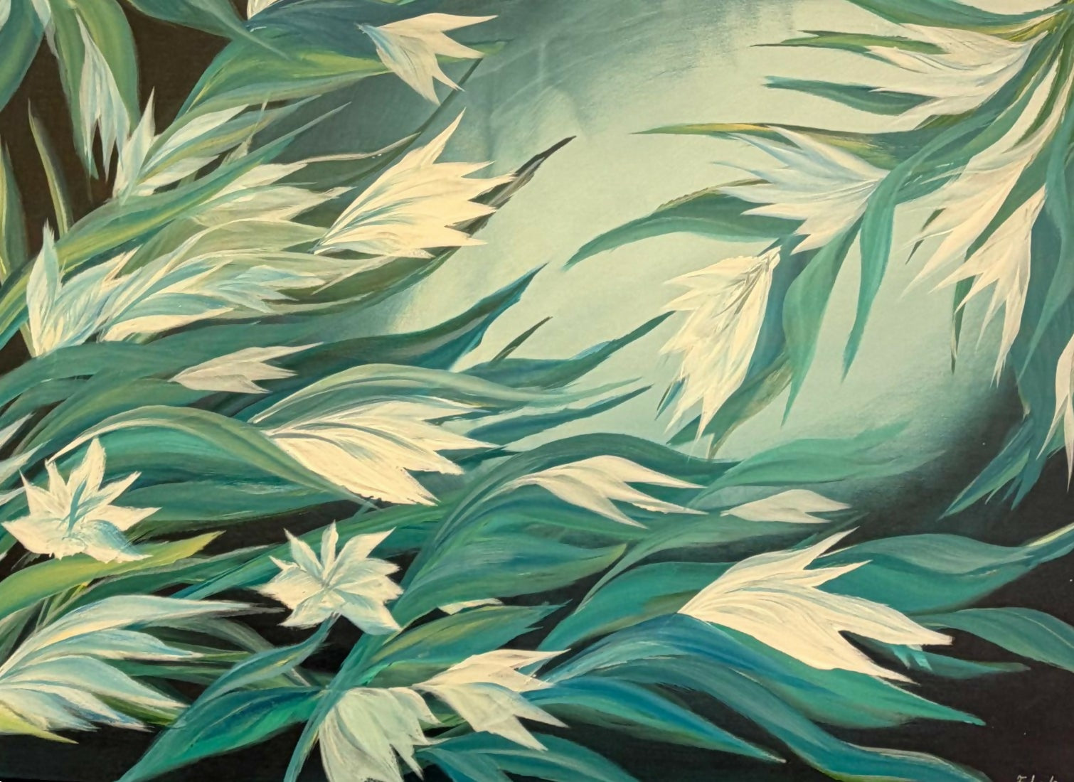 Fiori nel vento