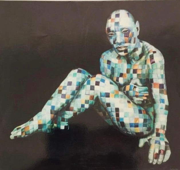 Dipinto contemporaneo Pre-senza di Rabarama