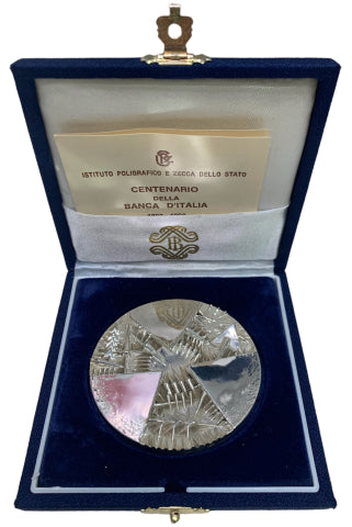 Medal, Allegory of the history and values ​​of the Bank of Italy