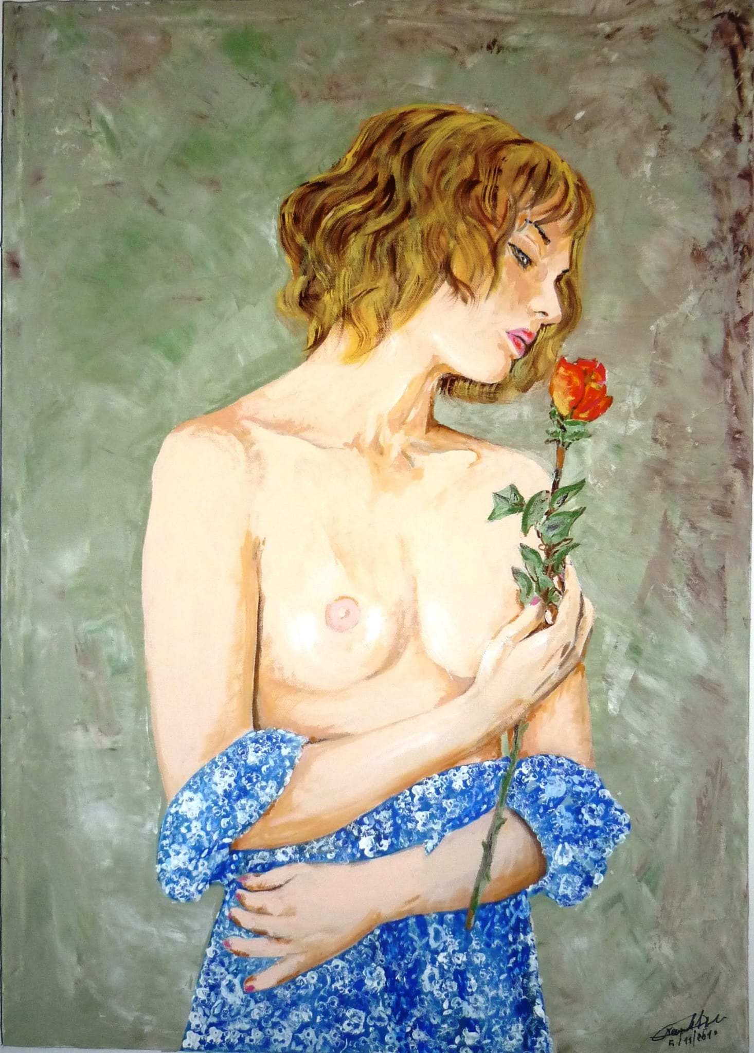 Pasquale Grande - Donando un fiore