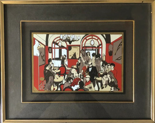 Copia de los Artesanos Romanos - Renato Guttuso, El Bar (copia 74)