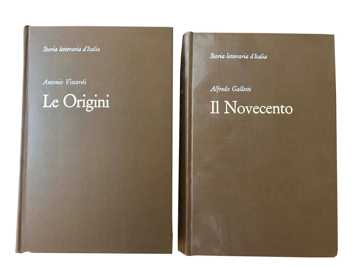 Literary History of Italy - Francesco Vallardi Editore
