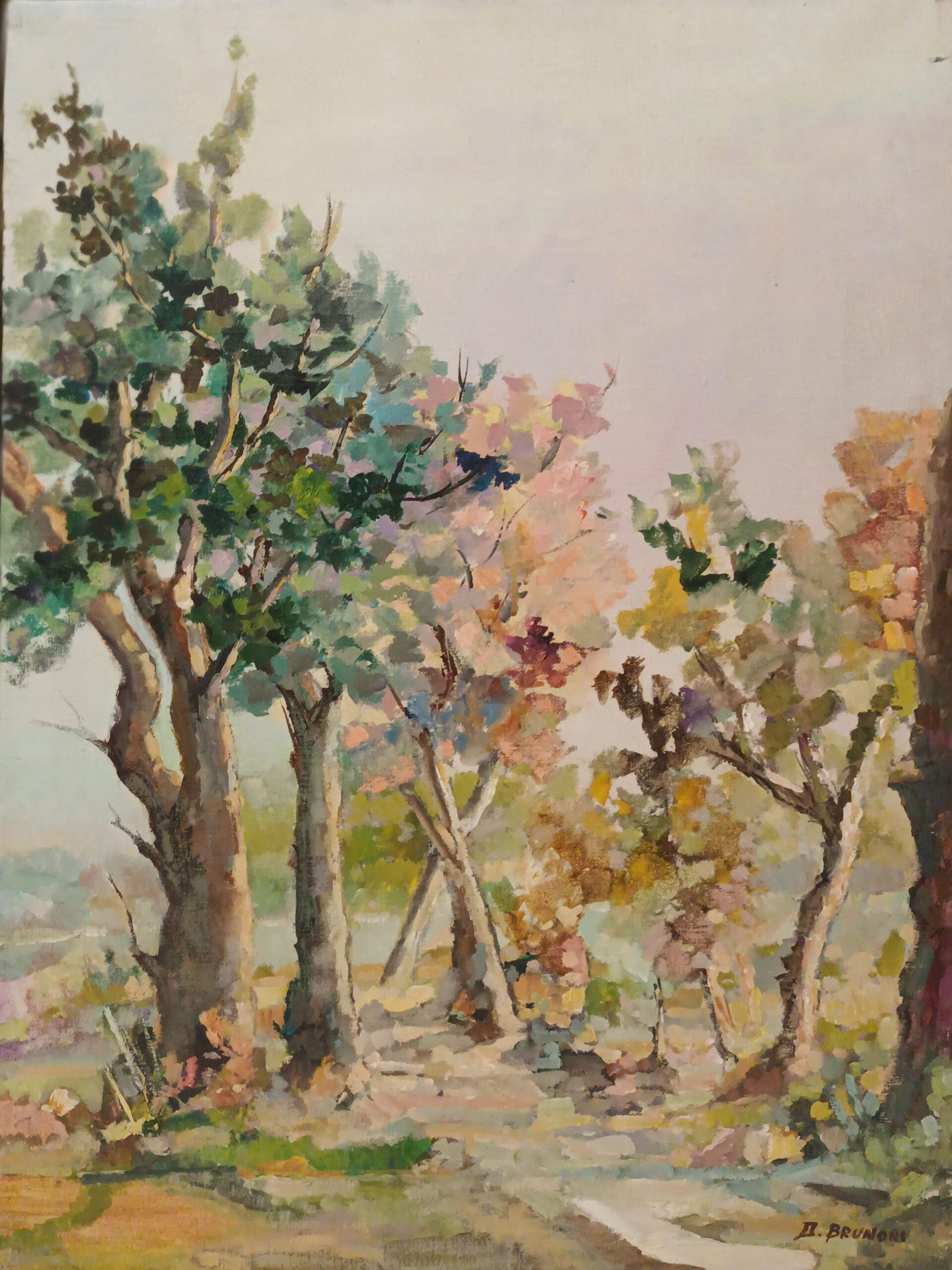 Dino Brunori - Camino en el bosque