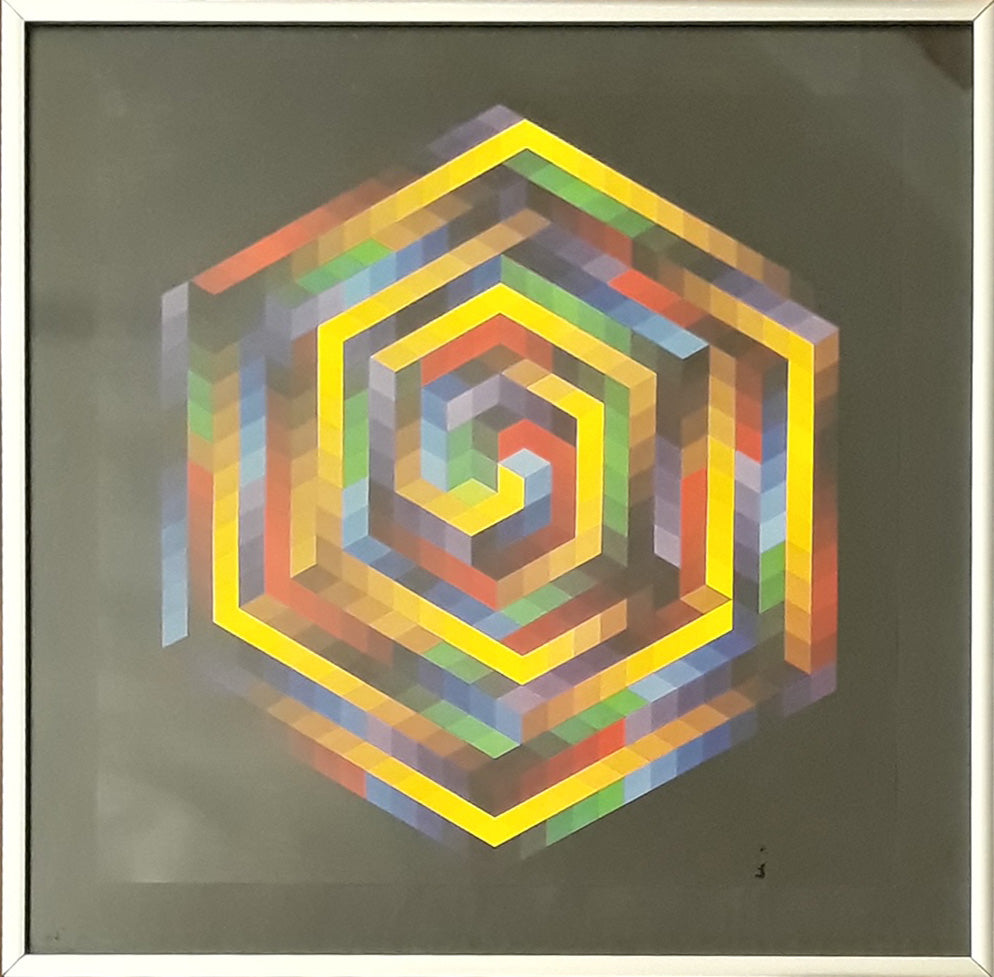 Victor Vasarely - Senza titolo