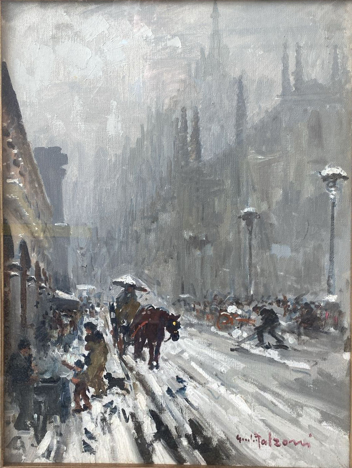 Giulio Falzoni - Vecchia Milano