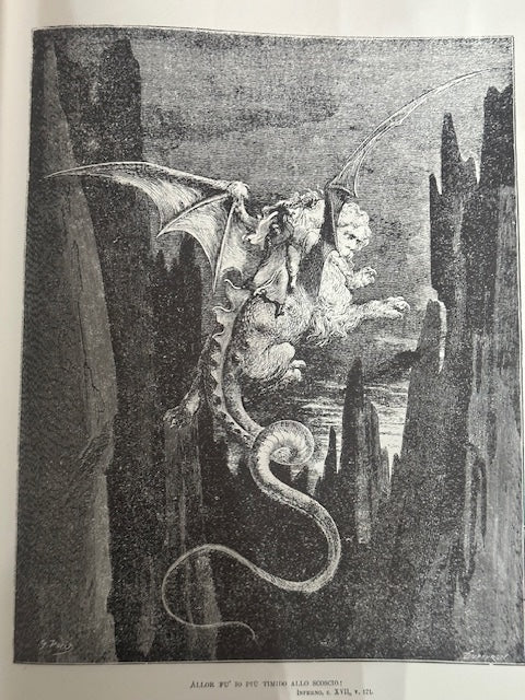 La Divina Comedia de Dante Alighieri ilustrada por Gustavo Dorè