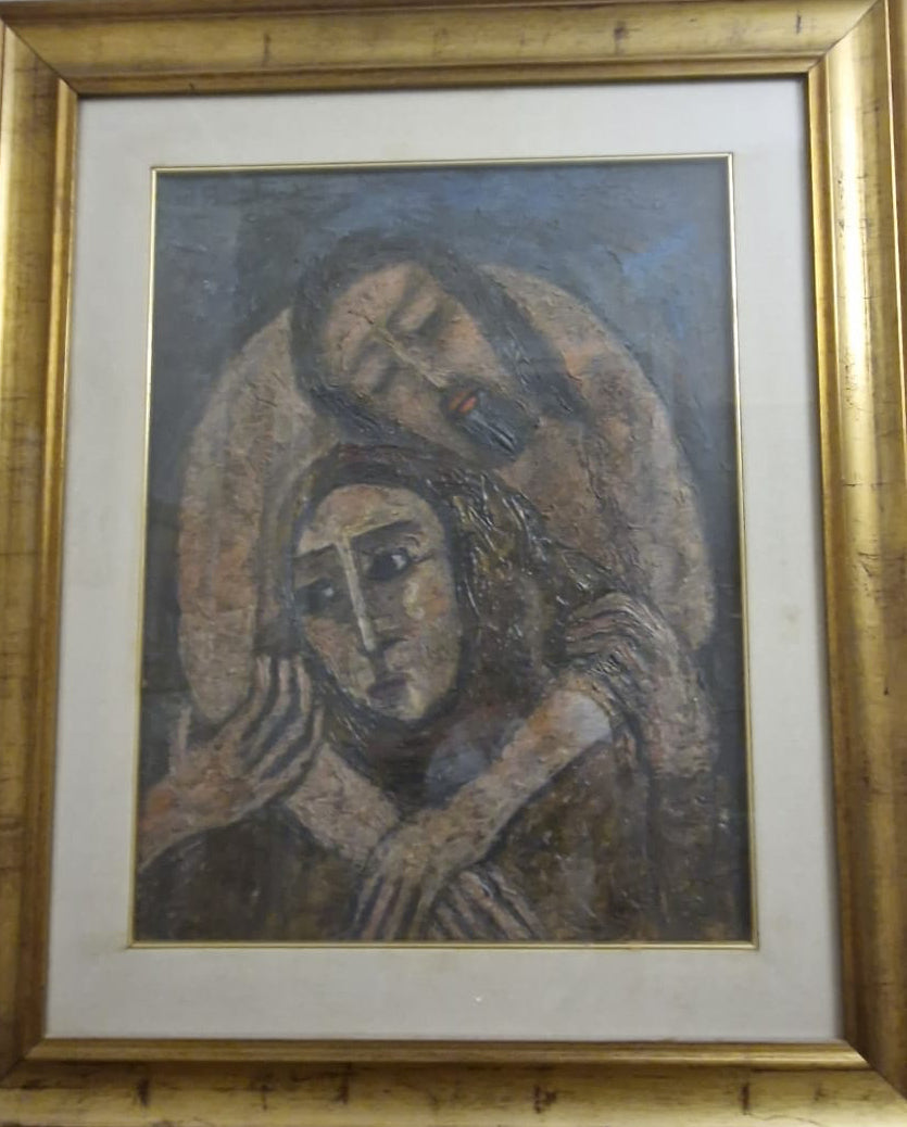 Studio per deposizione a olio di Angelino Balistreri