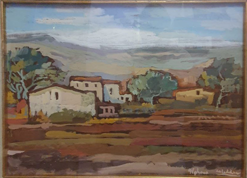 Giovanni Cadeddu - Senza Titolo (Paesaggio algherese)