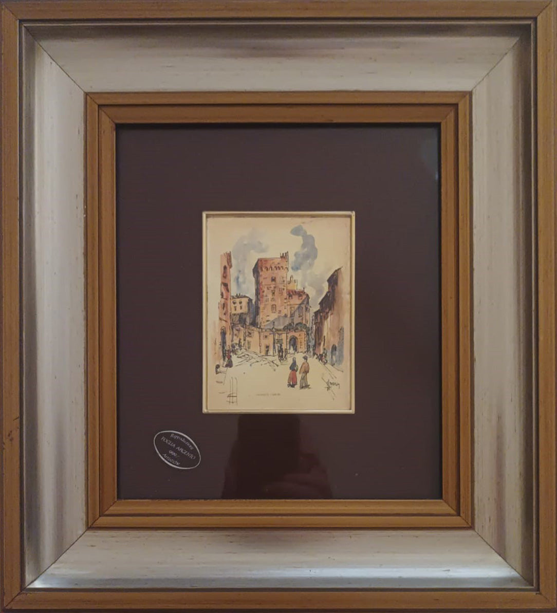 Autore Sconosciuto - Senza Titolo (Paesaggio)