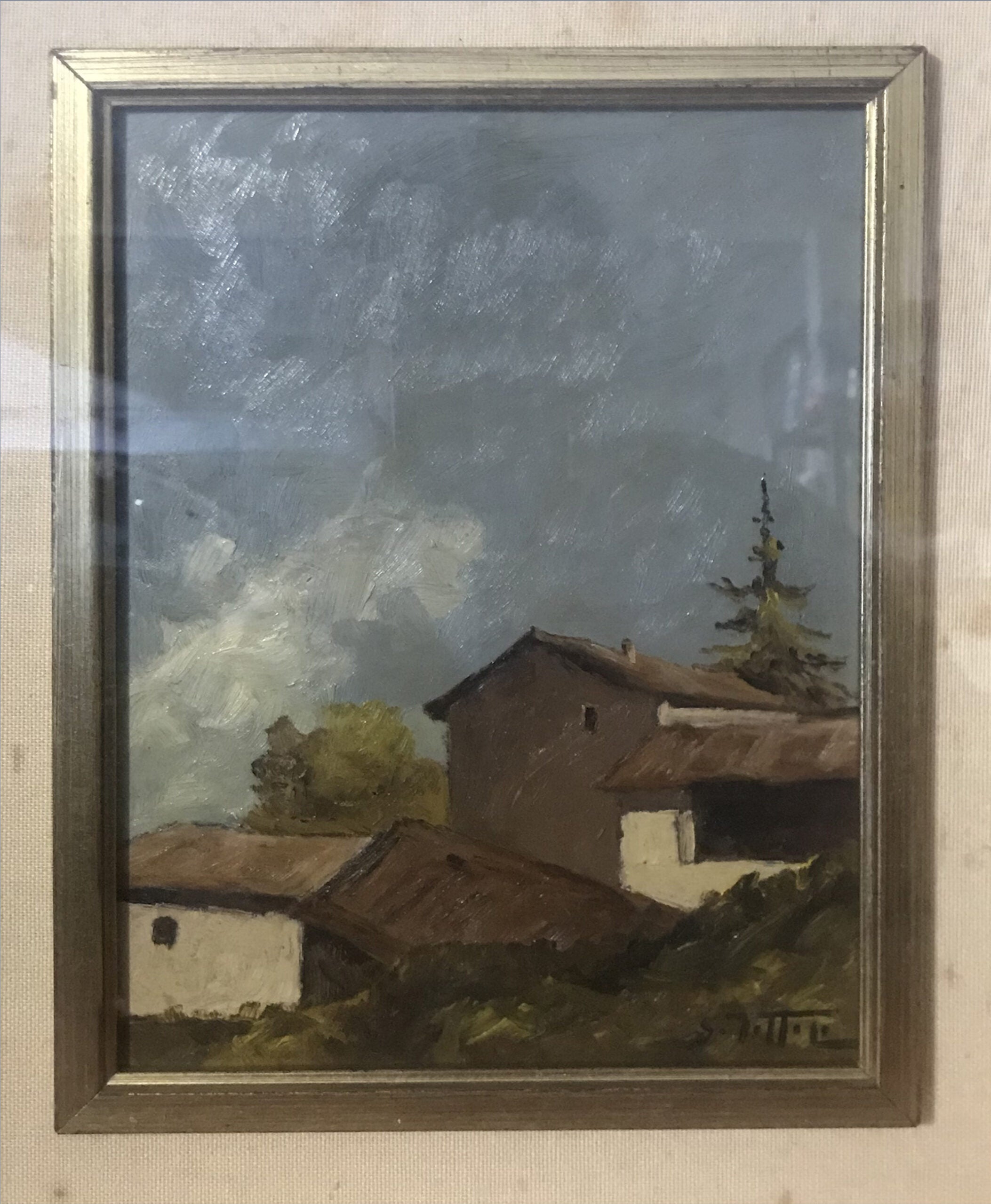 Sergio Tottolo - Paesaggio in Val d'Intelvi