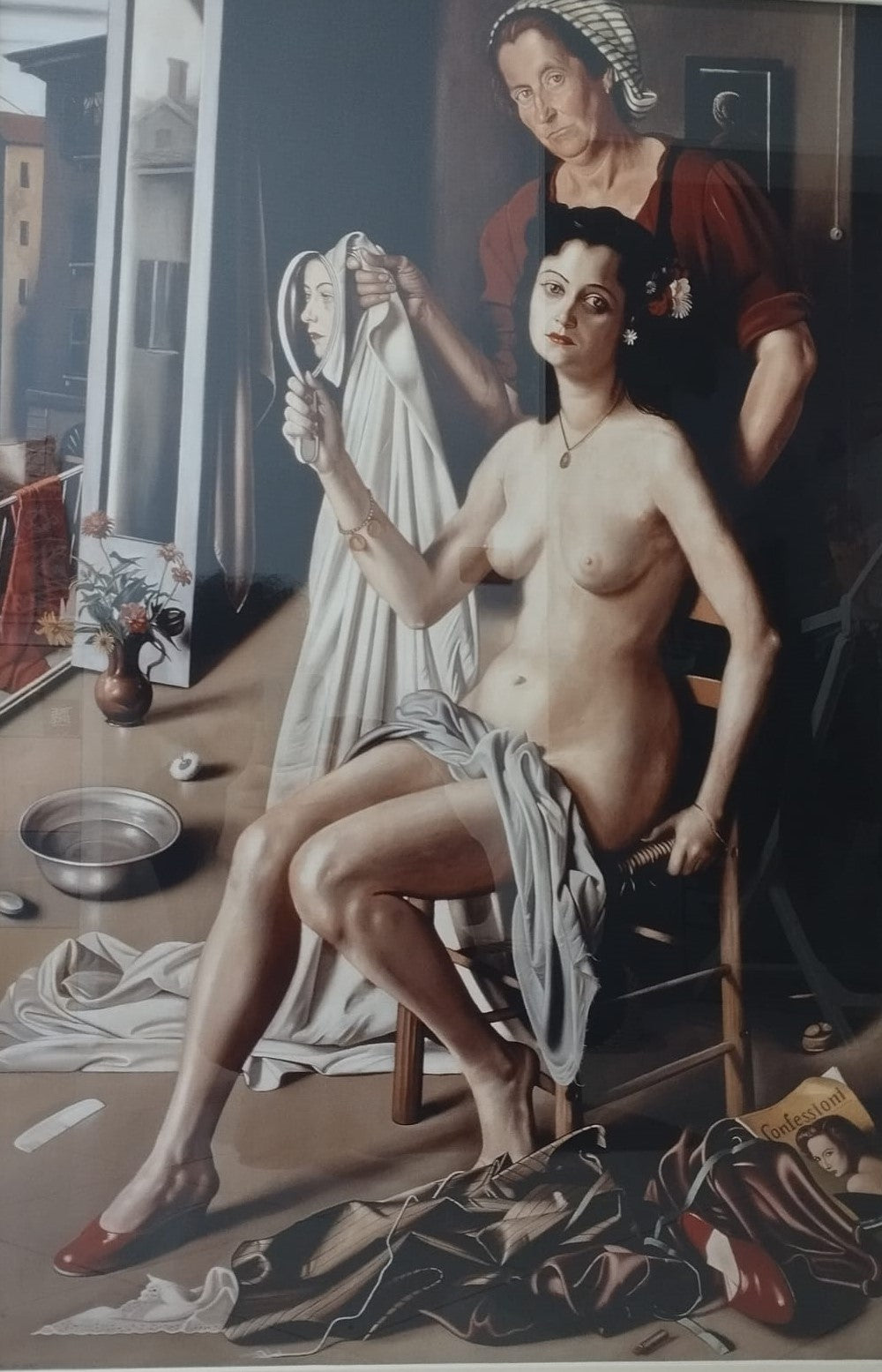 Gregorio Sciltian - Senza Titolo (nudo di donna)
