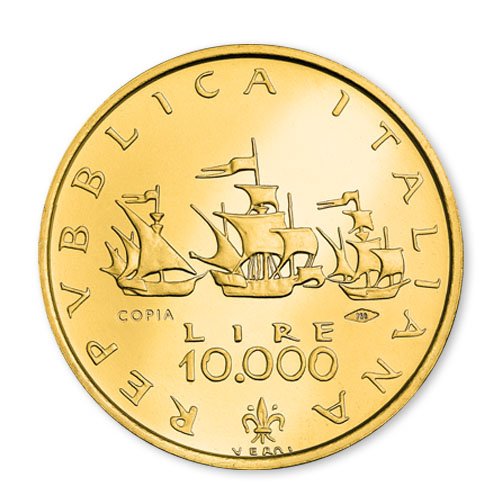 Lire 500 Bandiere controvento del 1957 e Lire 500 Caravelle del 1958 - Editalia IPZS