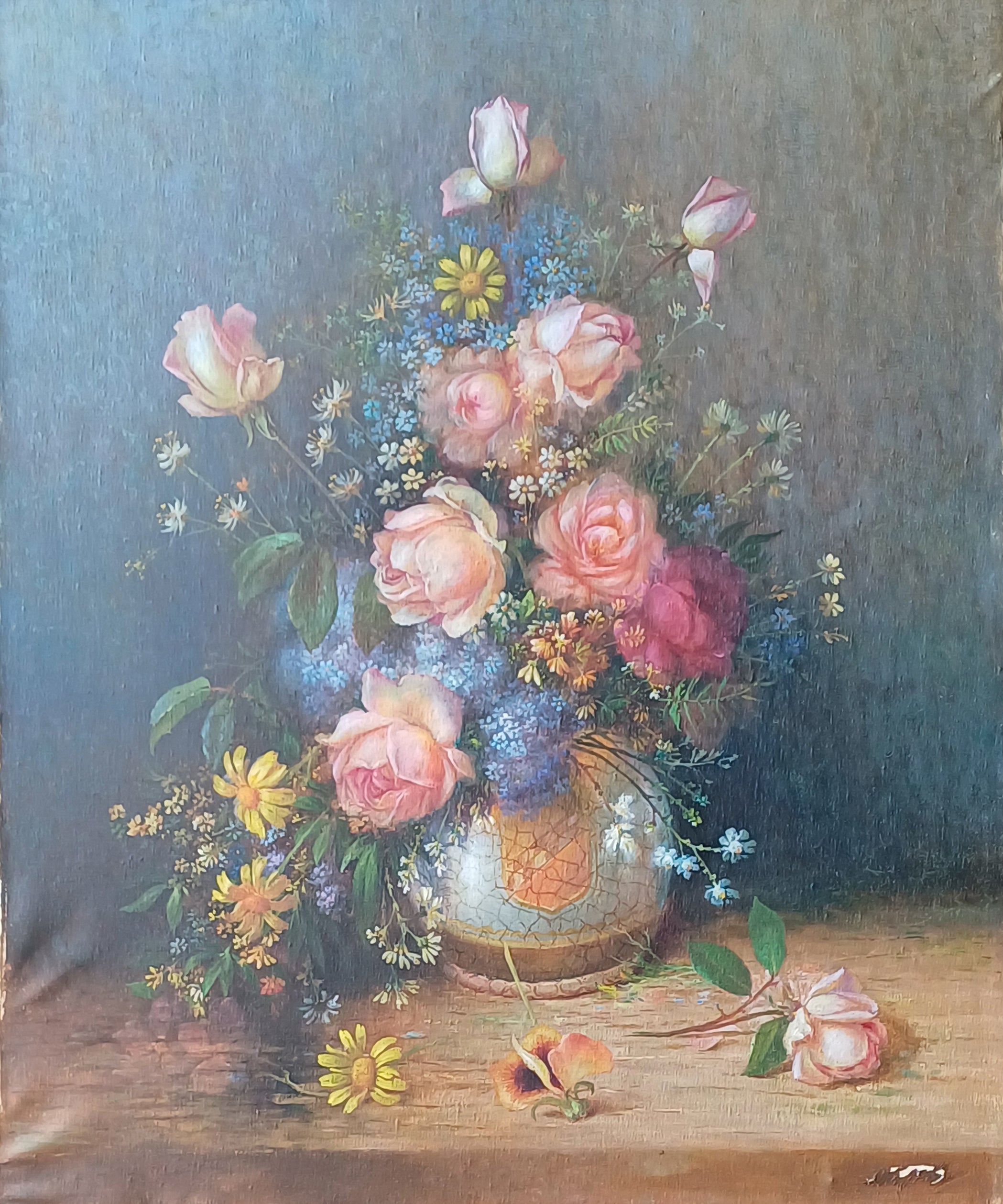 Ignoto - Vaso di fiori