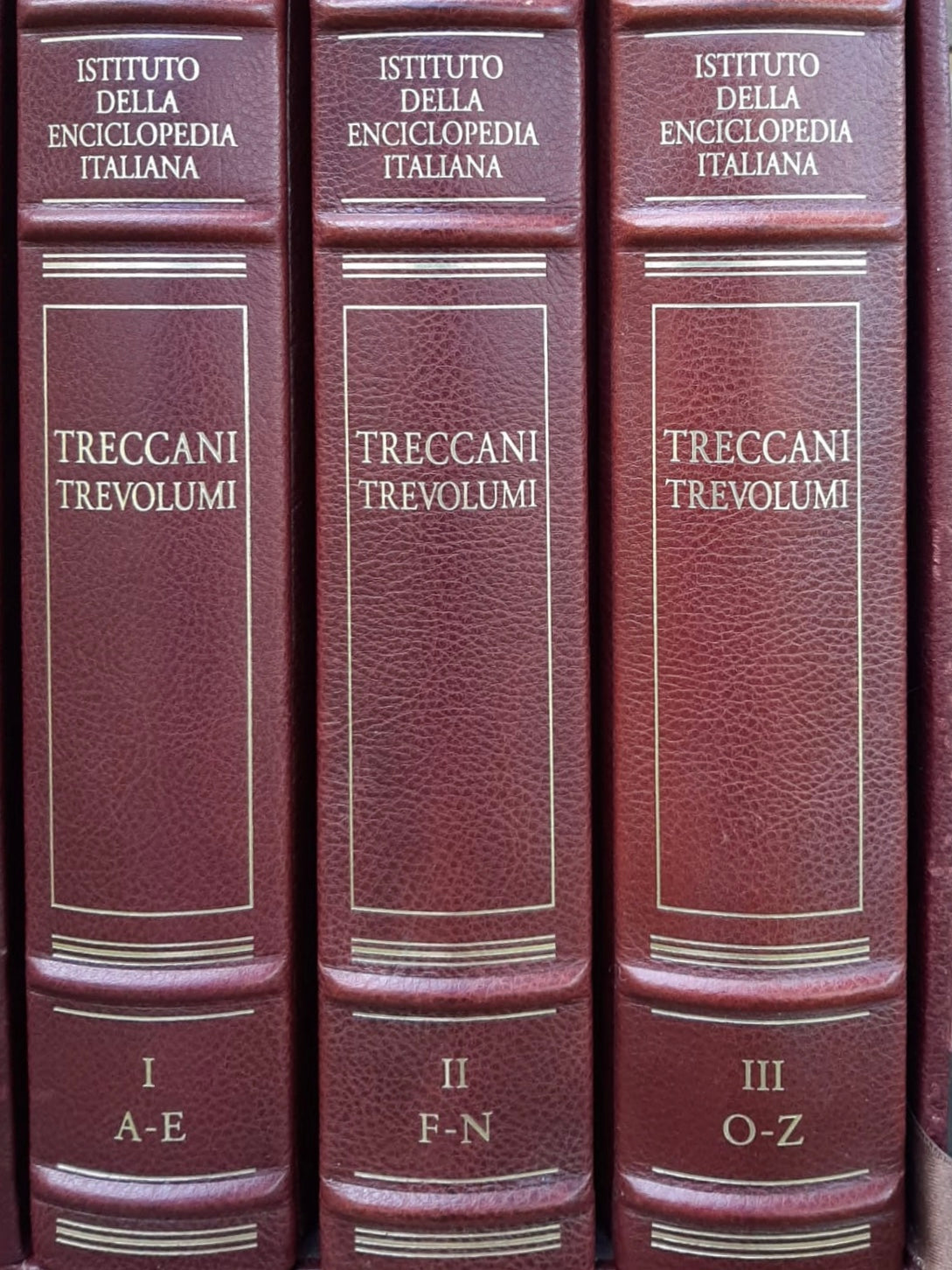 El pequeño Treccani en tres volúmenes - Treccani