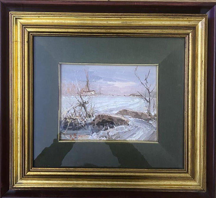 Pasquale Barberis - Winter in Monferrato