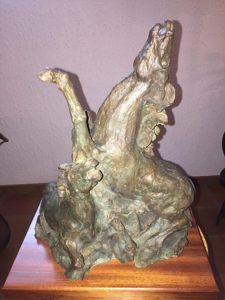 Aligi Sassu - Los caballos enamorados