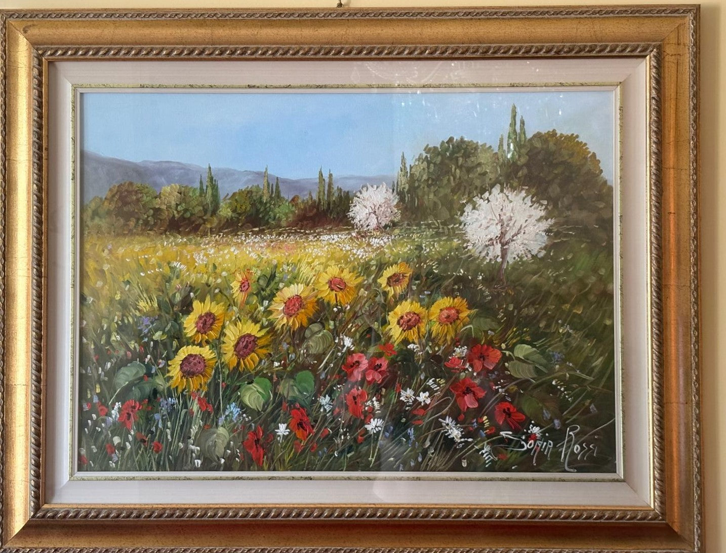 Sonia Rossi - Girasoli in campagna