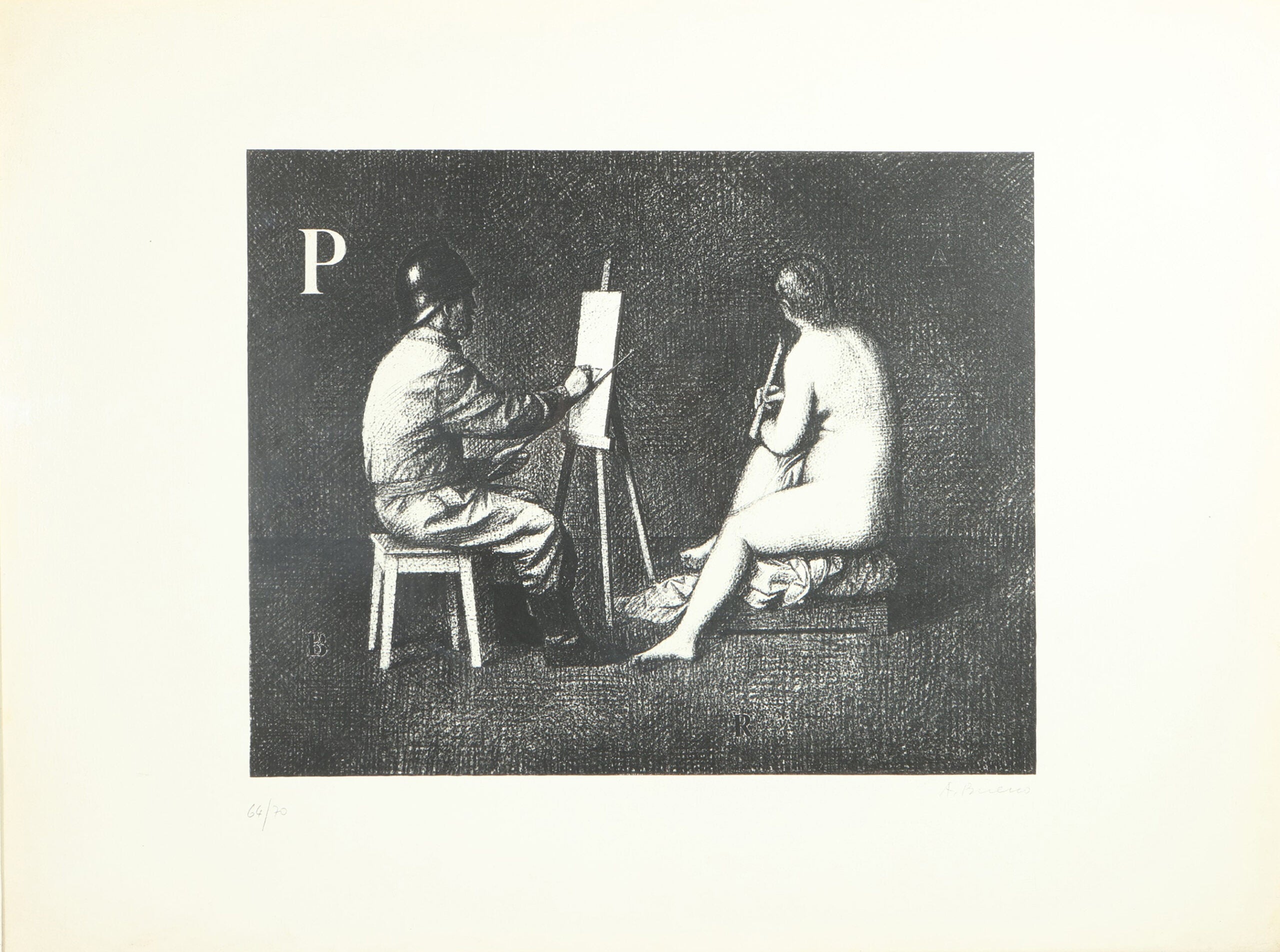 Antonio Bueno - Il pompiere e la modella