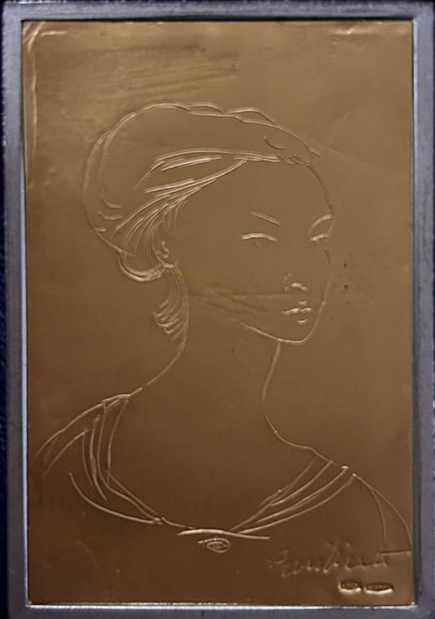 Domenico Purificato - Volto di donna