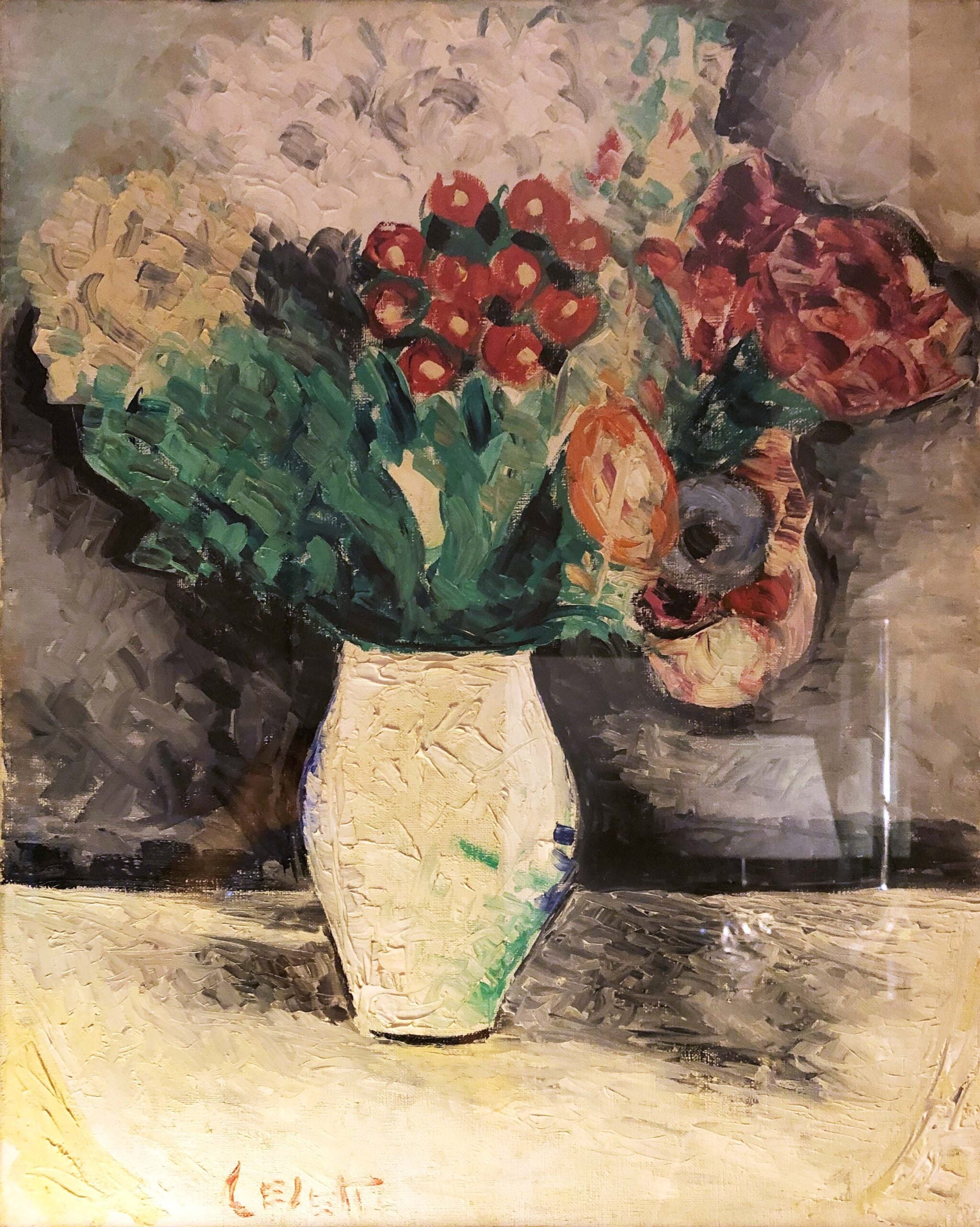 Cesetti - Jarrón de flores