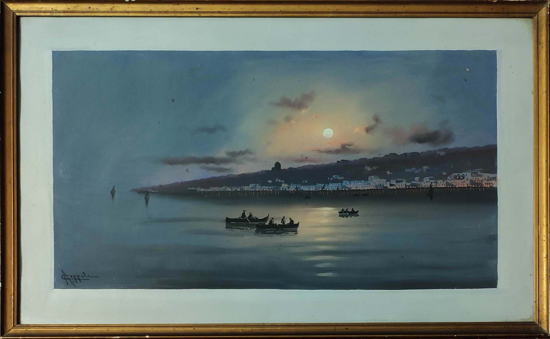 Antonio Coppola - Barche sul golfo