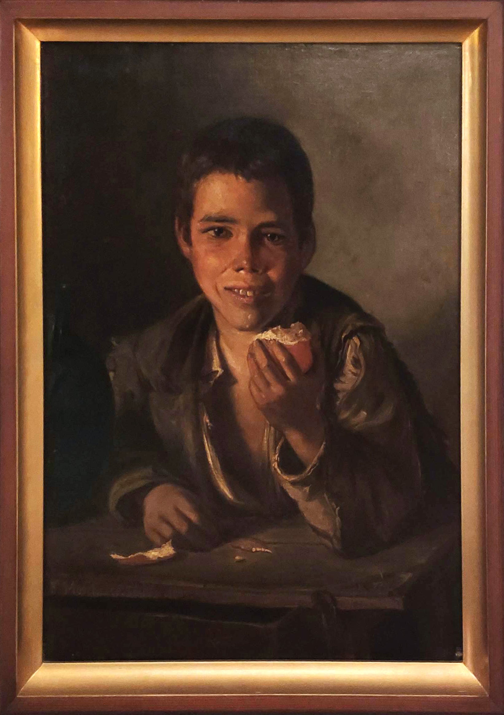 Attribuito a Felix Moscheles - Ritratto di ragazzo