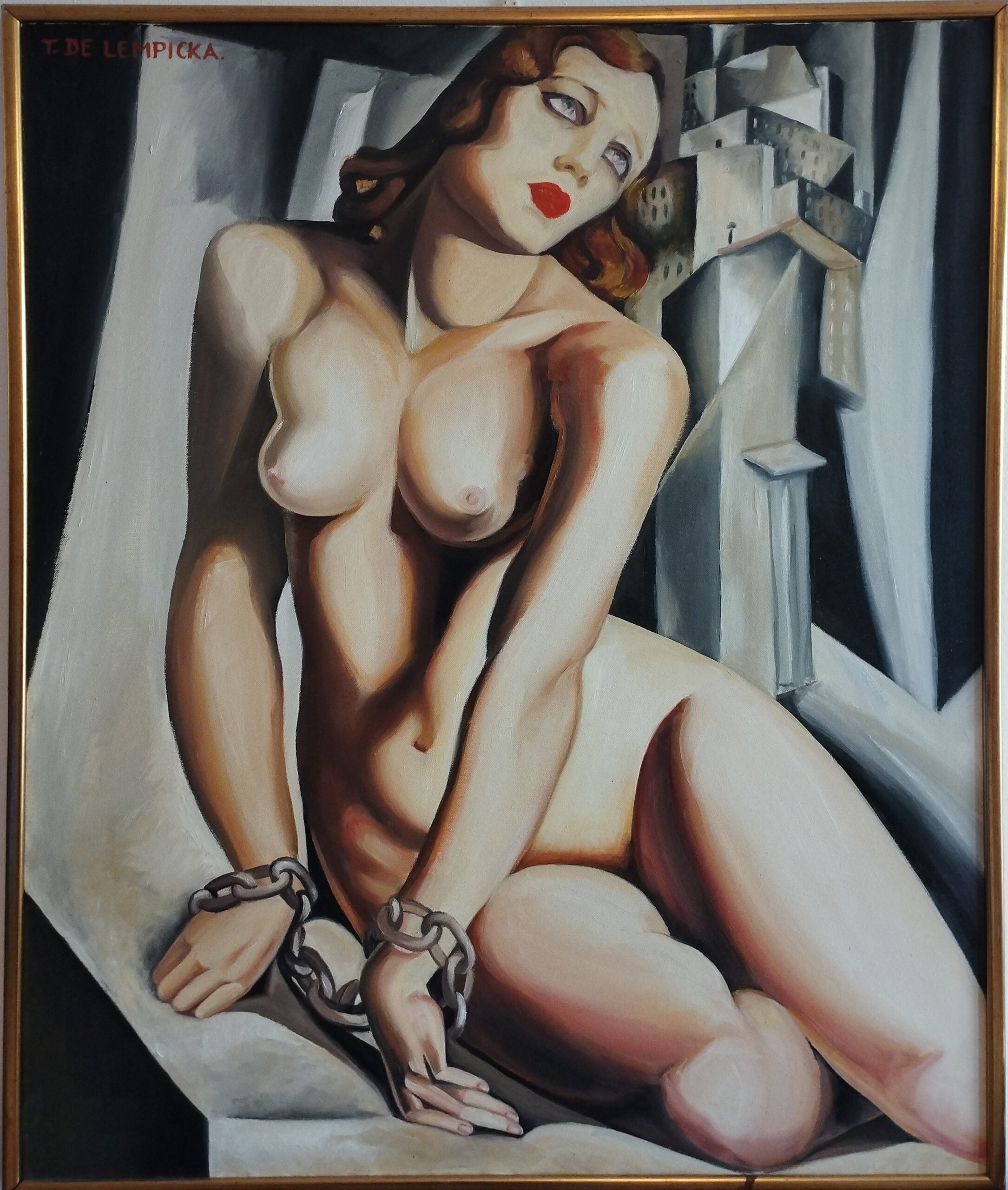 Autore Sconosciuto - Copia d'autore da Tamara De Lempicka