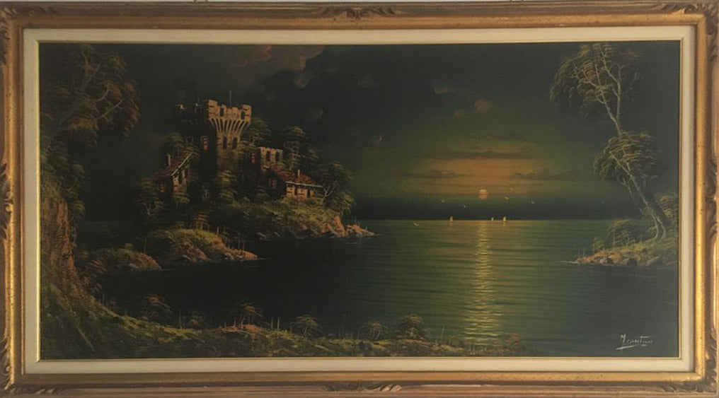 Mario Santini - Riflesso di luna sul mare
