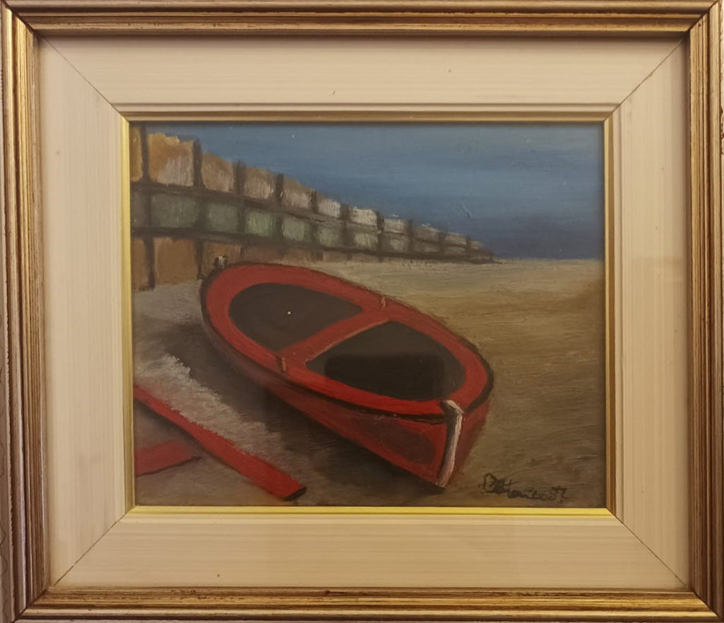 Unknown Author - Untitled (Boat on Shore)