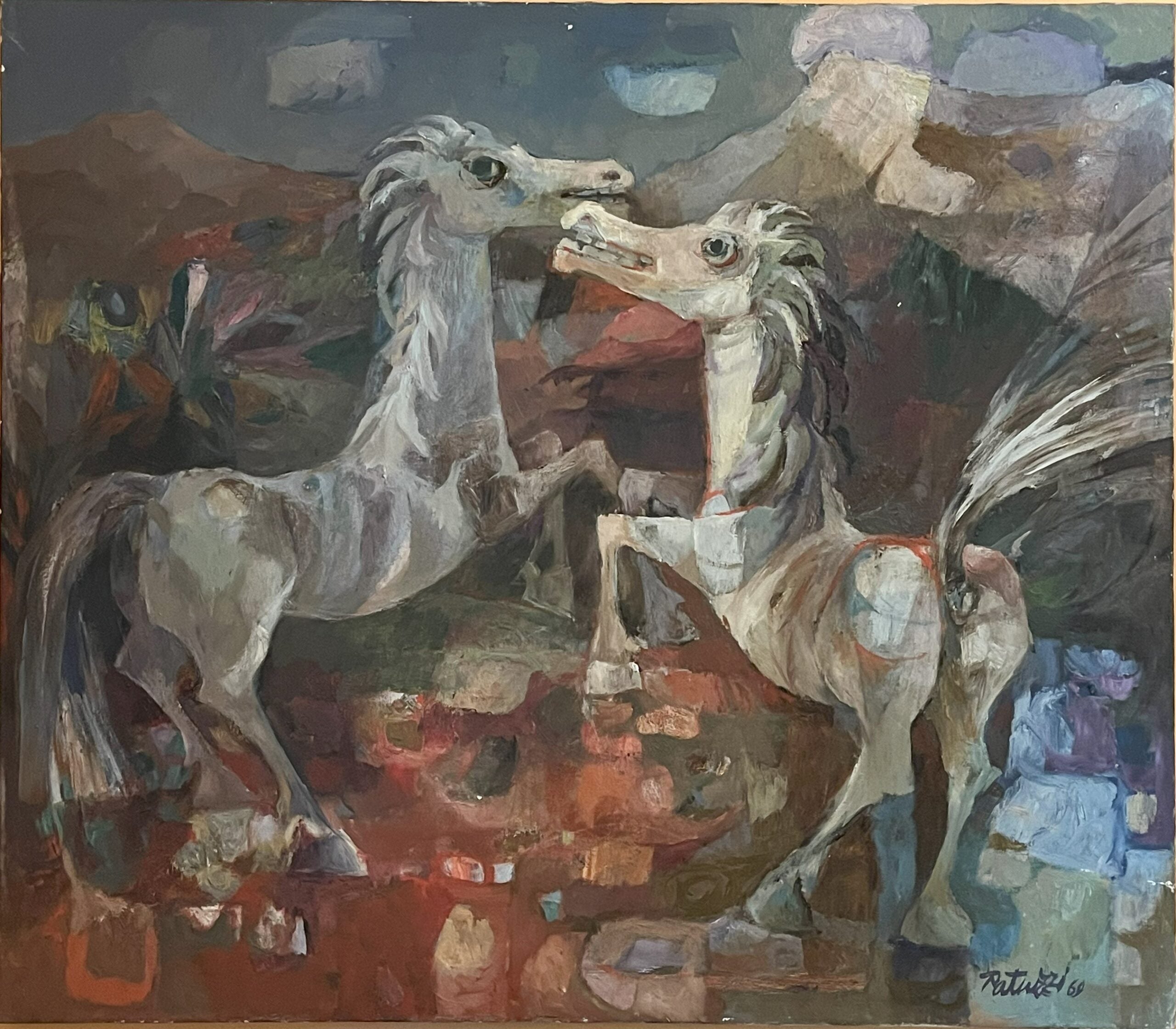 Franco Patuzzi - Sin título (Caballos)