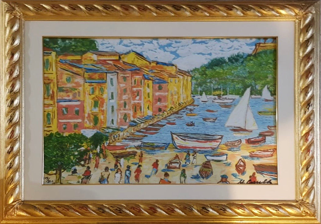 Michele Cascella - Domenica a Portofino