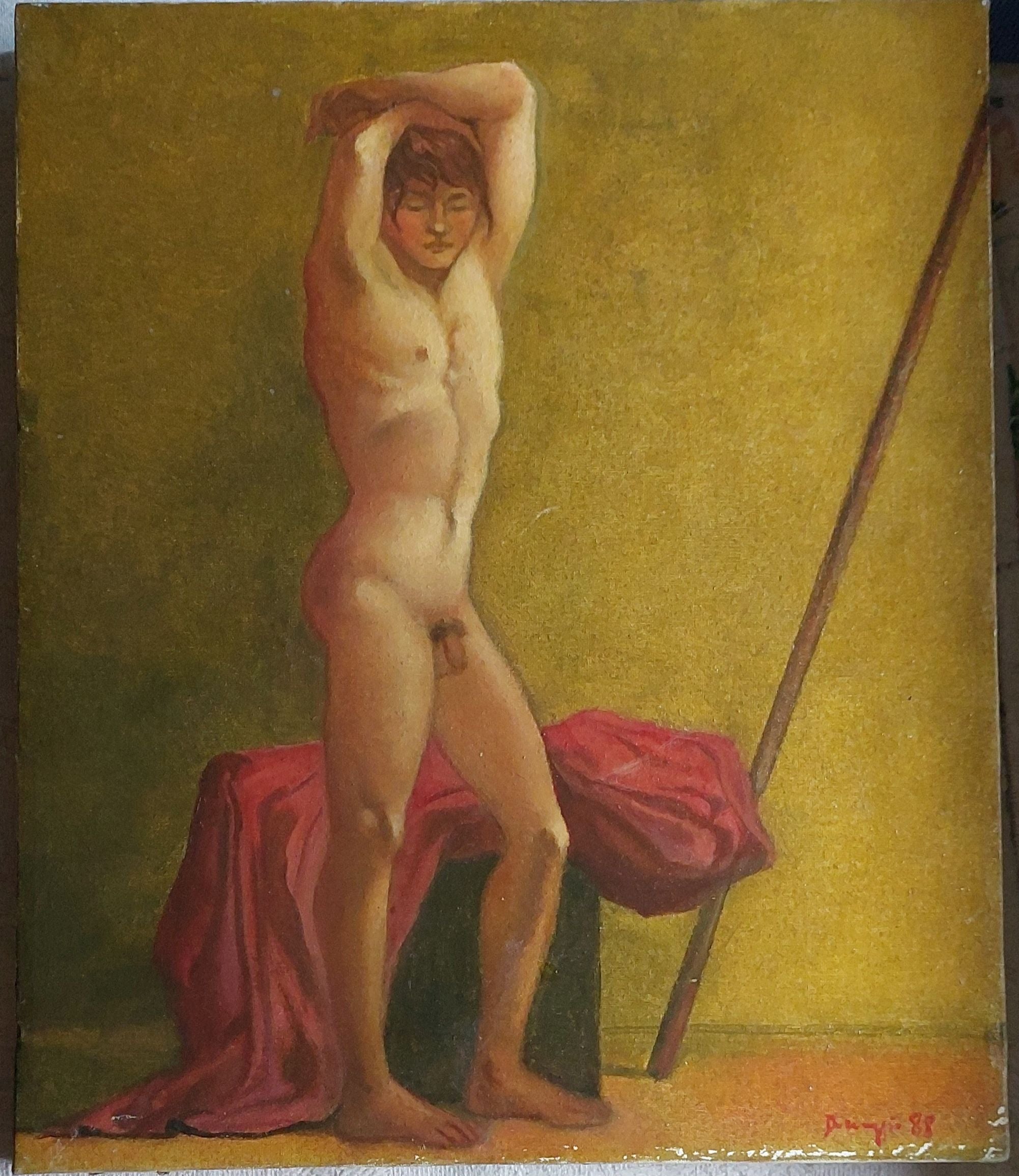 Desnudo de un joven