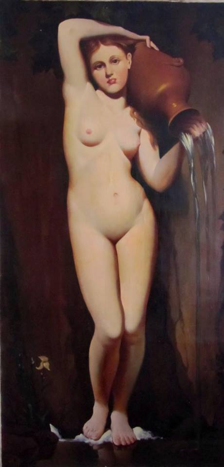 Menshov Anatoly - Ingres-The-Source-1856