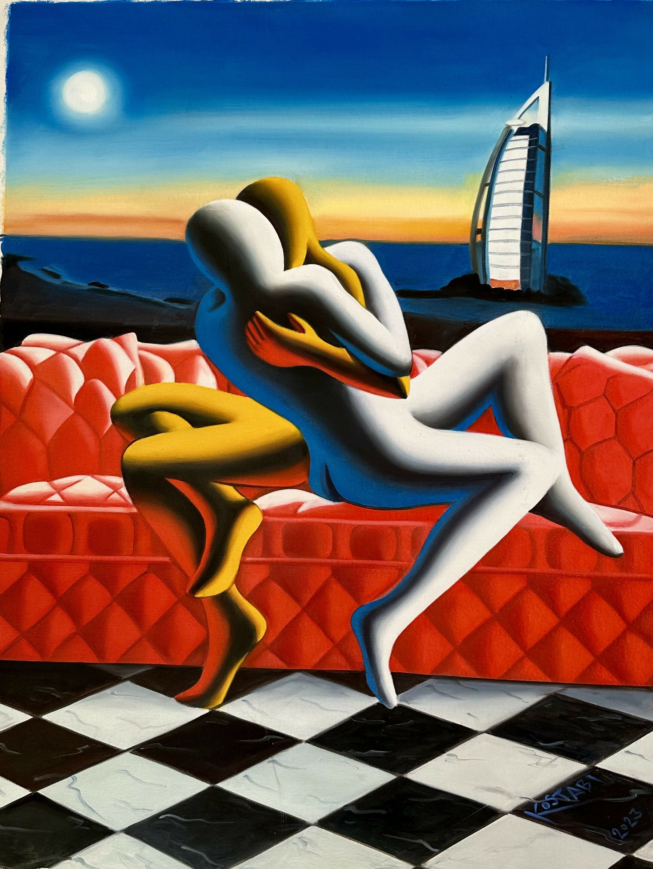 AL BORDE DE LA SIEMPRE - MARK KOSTABI