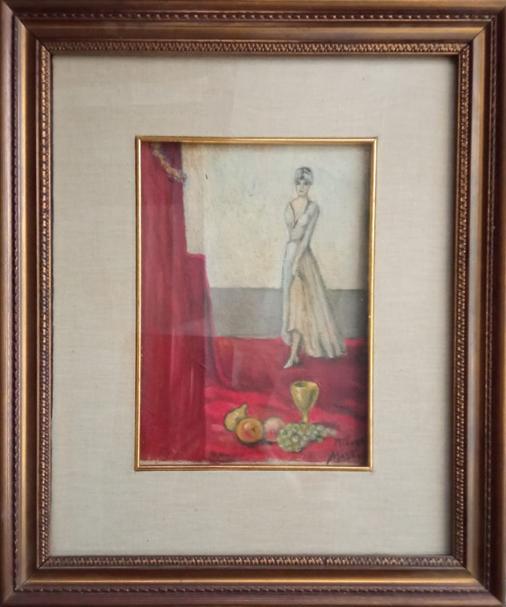 Alberto Martini - Senza titolo (figura femminile)