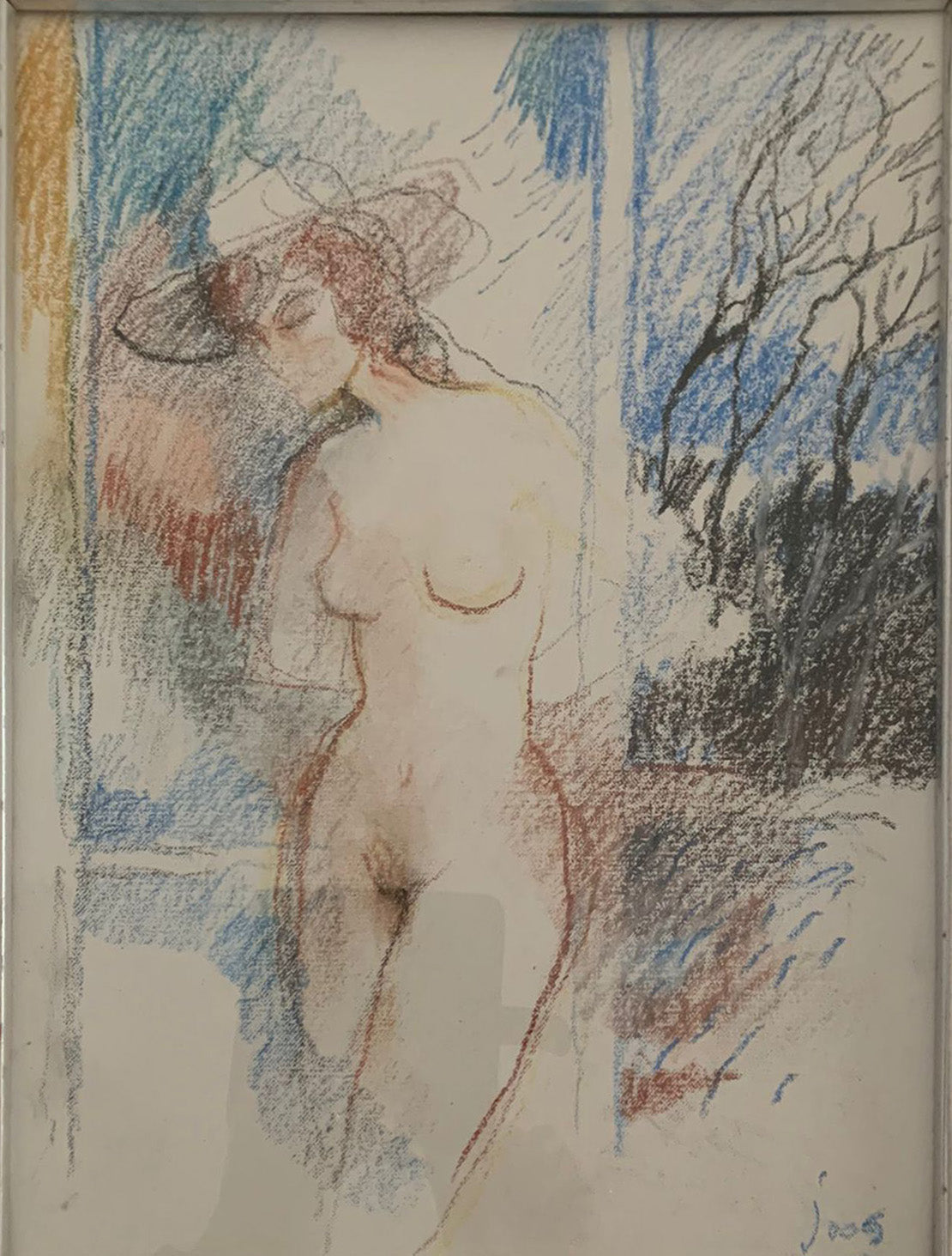 Roberto Joos - Donna con cappello