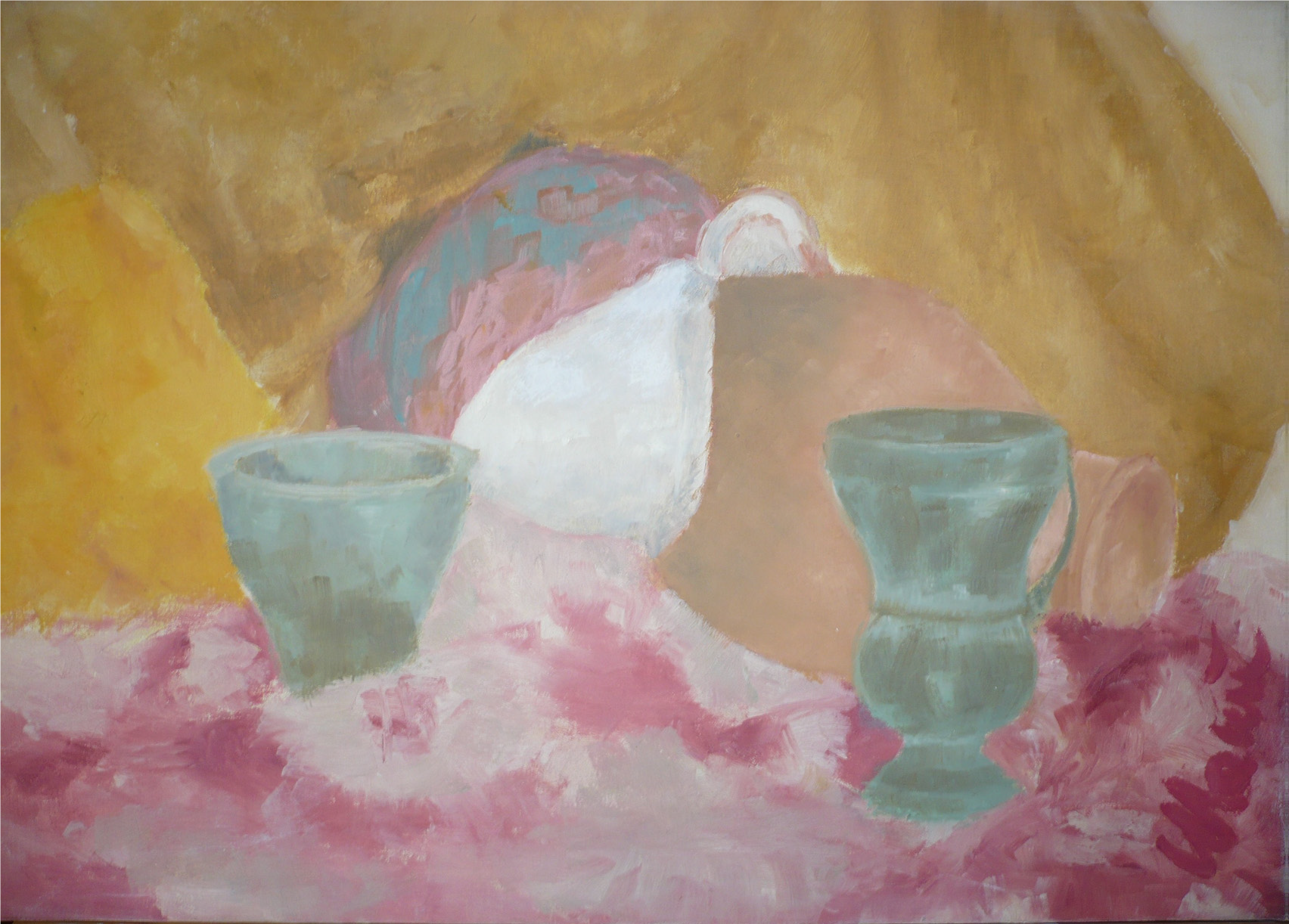 Jug and bronzes