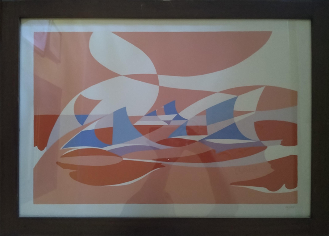 (Balfiori - Astri) di Giacomo Balla, serigrafie