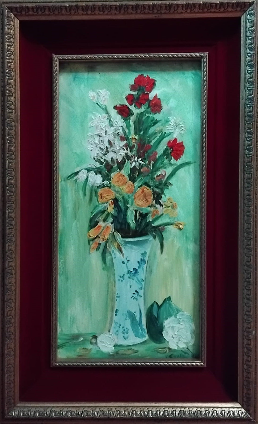 Civiello - Vase with Flowers
