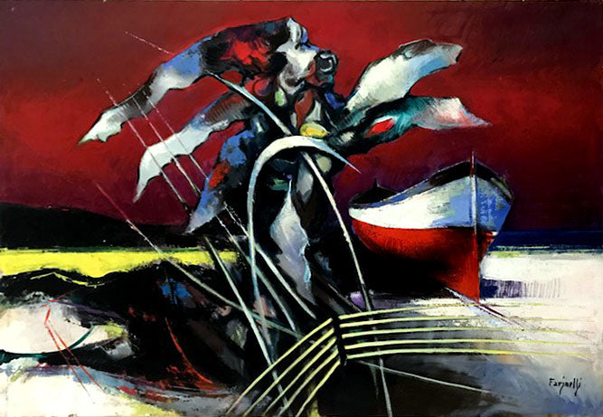 Ezio Farinelli - Paesaggio marino