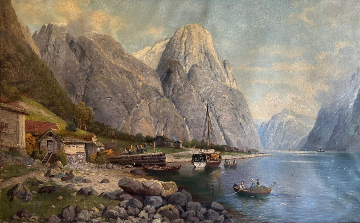 Ambito di Anders Askevold - Senza titolo (paesaggio del fiordo)