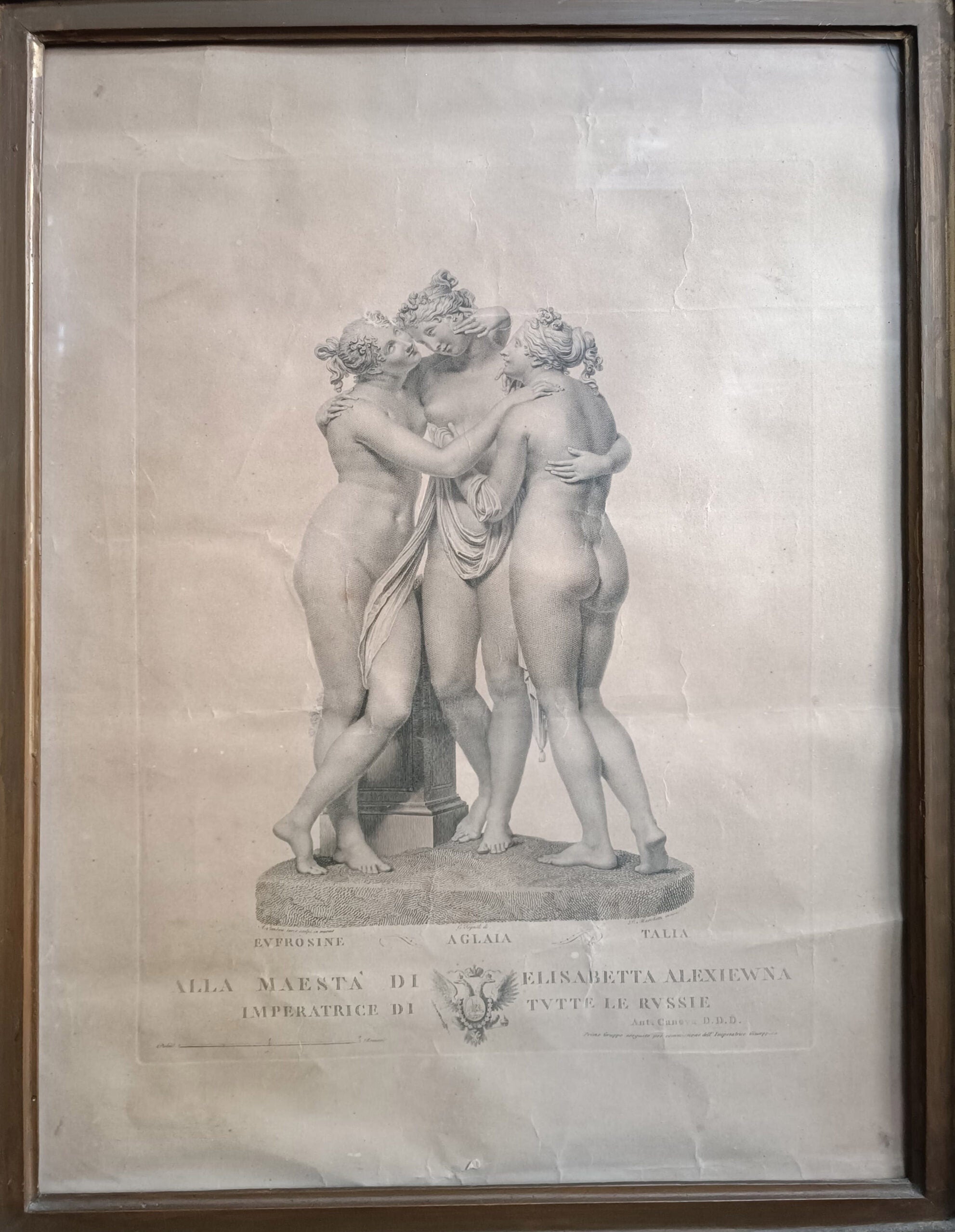Domenico Marchetti (su disegno di Giovanni Tognoli) - Le tre grazie