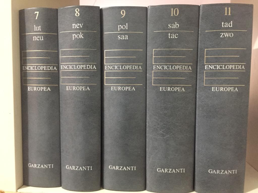 Enciclopedia europea (12 volúmenes) - Garzanti Editore